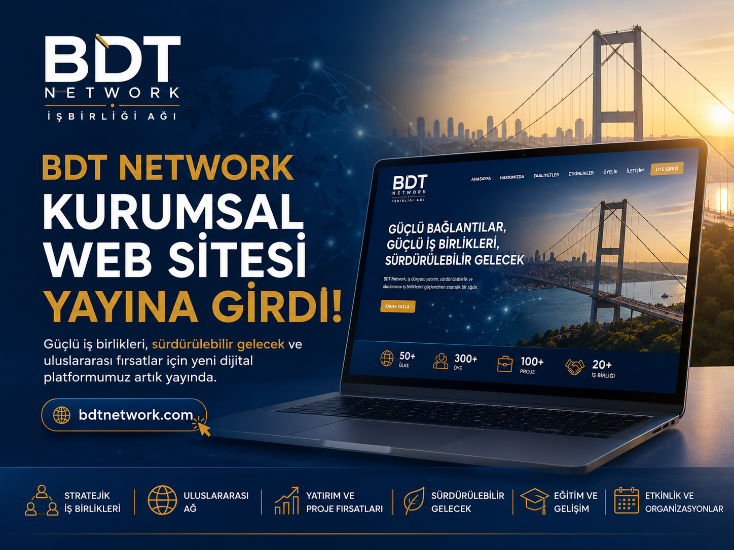 BDT Network Kurumsal Web Sitesi Yayına Girdi